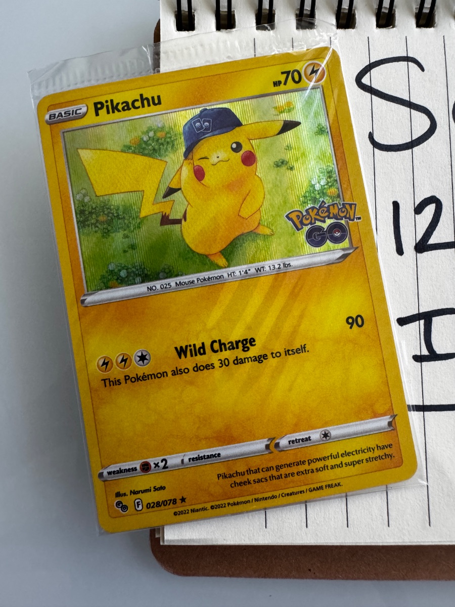 Pikachu Pokmon go promo in Dublin - 1 | Sellinn
